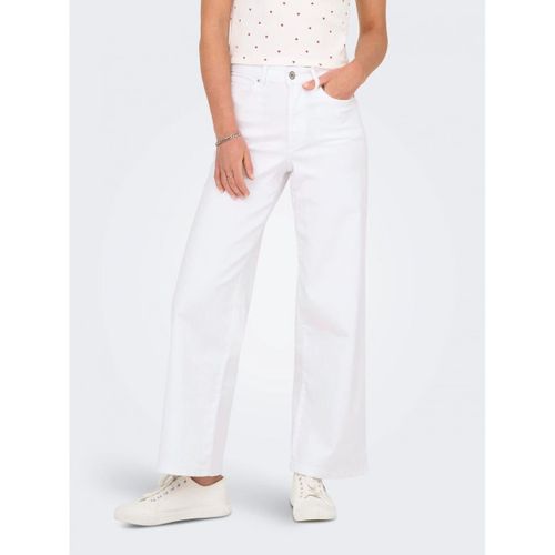 Jeans mom 15349810 ANN-MADISON-WHITE DENIM - Only - Modalova