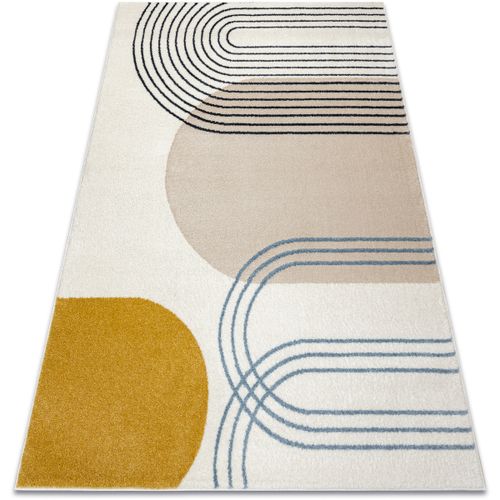 Tapis Tapis FUSION 7157 blanc / L'or - 120x170 cm - Rugsx - Modalova