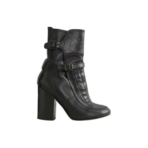 Bottines Boots en cuir noir - Laurence Dacade - Modalova