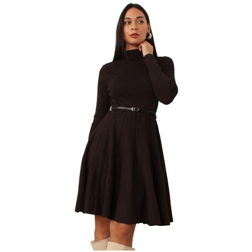 Robe Robes - Marron - La Modeuse - Modalova