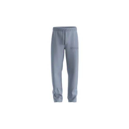 Jogging Bas de survêtement en molleton de coton Dumrulo Violet - HUGO - Modalova
