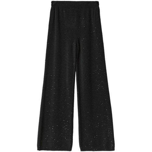 Pantalon Dritto In Maglia Con Paillettes - Hinnominate - Modalova