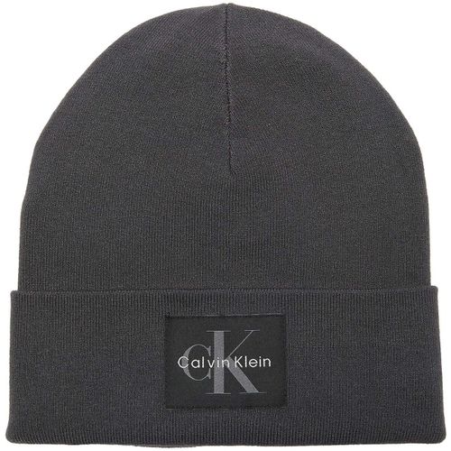 Bonnet Monologo Patch Beanie - Calvin Klein Jeans - Modalova