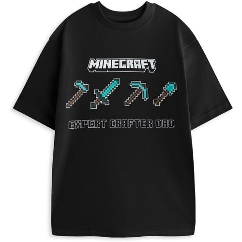 T-shirt Expert Crafter Dad T-shirt à manches courtes - Minecraft - Modalova