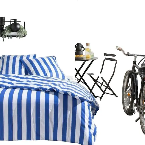 Housses de couettes Housse de couette Summer Stripes Bleu - Today - Modalova
