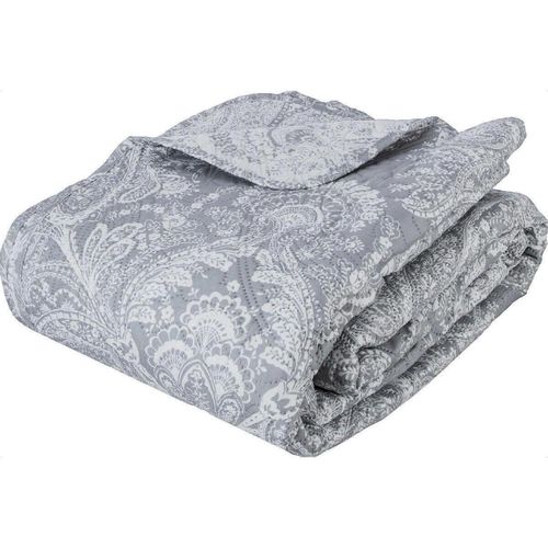 Parures de lit Ensemble de literie Marie motif cachemire gris - Atmosphera - Modalova