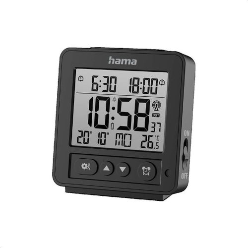 Horloges Radio-réveil numérique Rhodos LCD Noir - Hama - Modalova
