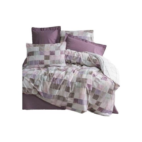 Parures de lit Housse de couette 129CTN64410 en coton ranforce rose - Bigbuy - Modalova
