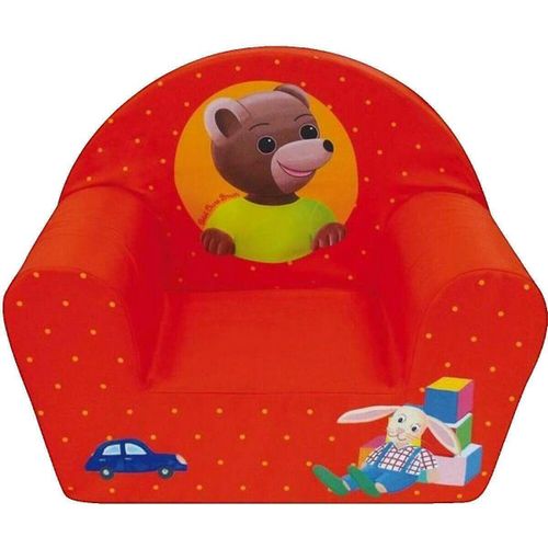 Fauteuils Fauteuil club Petit Ours Brun Rouge - Funhouse - Modalova