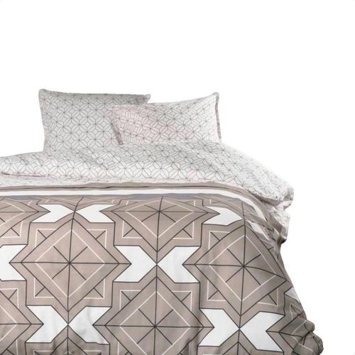 Housses de couettes Housse de couette géométrique beige 240x200 cm - Today - Modalova