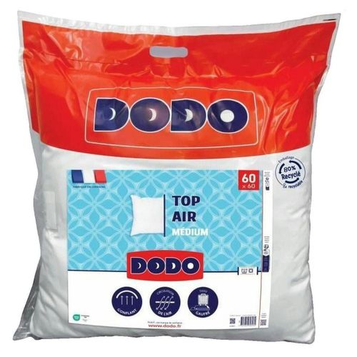 Oreillers / Traversins Oreiller MEDIUM TOP AIR Confort Blanc 60x60 cm - Dodo - Modalova