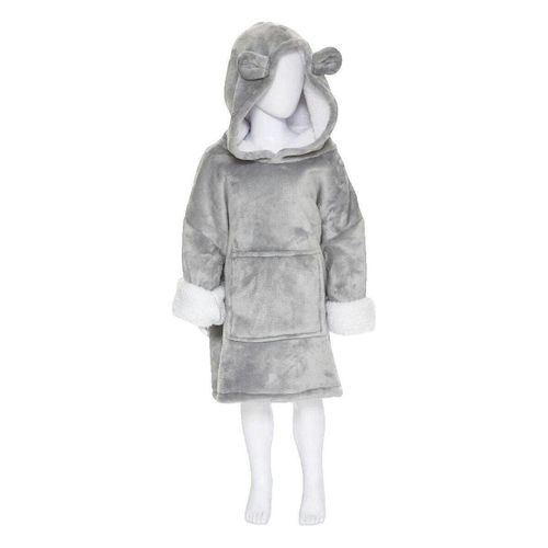 Bodies Plaid Ours avec capuche et poche kangourou - Atmosphera - Modalova