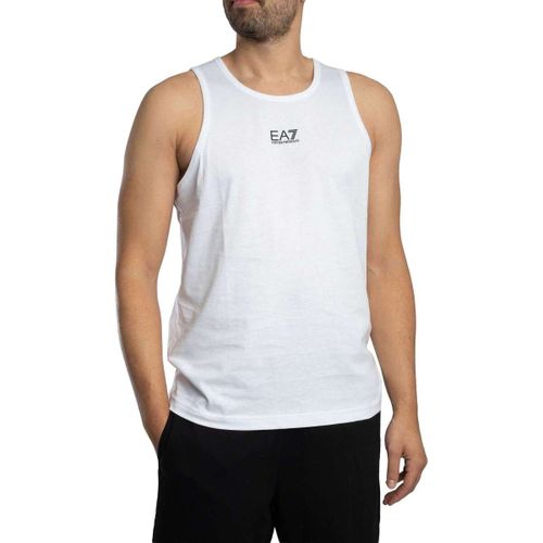 Debardeur Gilet slim à logo - Emporio Armani EA7 - Modalova