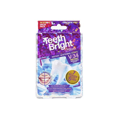 Soins ciblés Bandes Blanchissantes Dentaires Teeth Bright, 14 Unités - 7Th Heaven - Modalova
