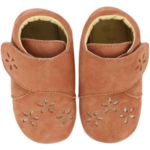 Chaussons bébé Chaussons Lafleur Velours rose - Bellamy - Modalova