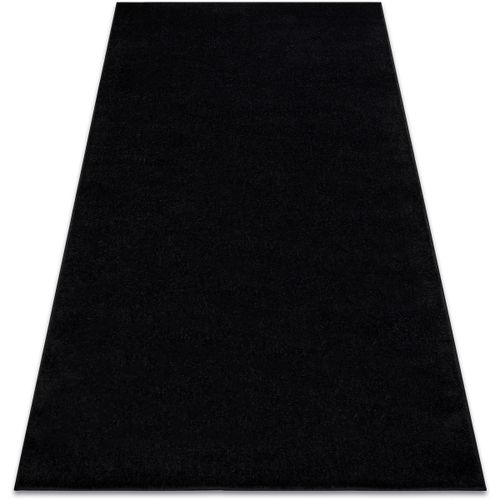 Tapis Tapis ETON PLUS noir, unicolore, uniforme, uni 100x150 cm - Rugsx - Modalova