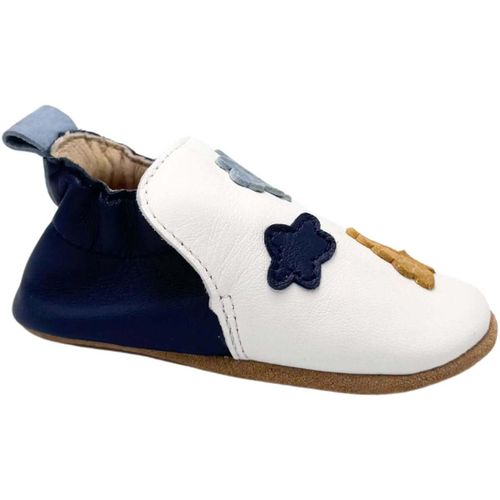 Chaussons bébé Chaussons Sabli Blanc Marine - Bellamy - Modalova