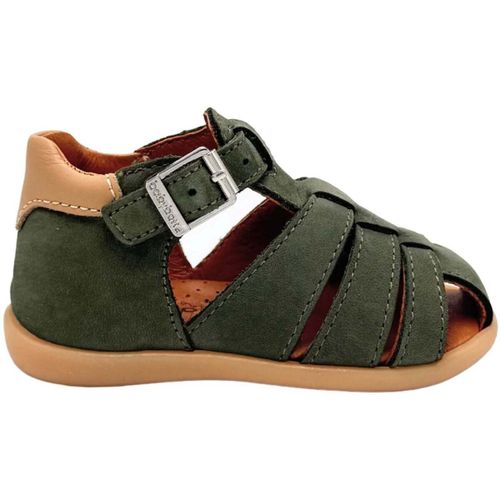 Sandales plates Sandales Gimmy Nubuck Vert - Babybotte - Modalova