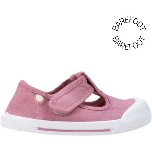 T-shirt Baskets en toile Barefoot Canvas Pepito Rosa - IGOR - Modalova