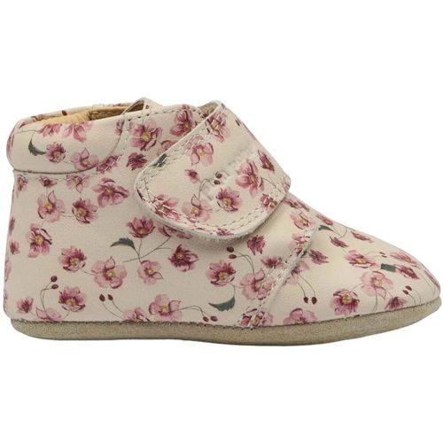 Chaussons bébé Chaussons Beginners Velcro Print Autumn Anemone - Pom Pom - Modalova