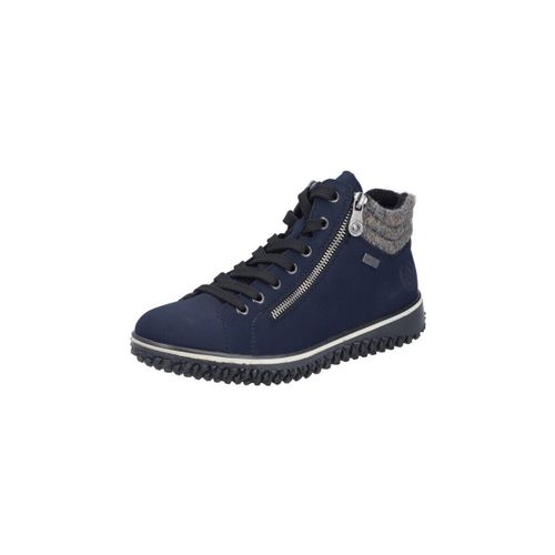 Baskets montantes z4263-14 bleu - Rieker - Modalova
