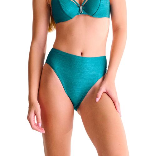 Maillots de bain Bas de maillot slip de bain échancré taille haute BLUE - Lisca - Modalova