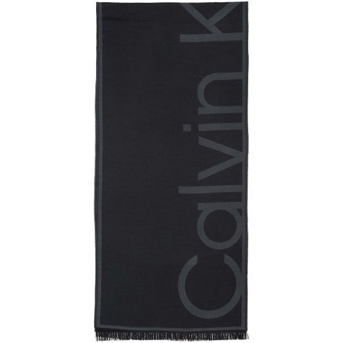 Echarpe Oversized Logo Lw Jacquard Stole - Calvin Klein Jeans - Modalova