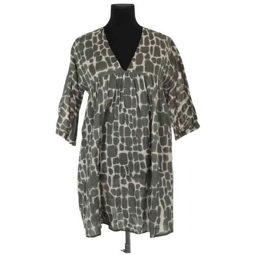 Robe courte Dnud Robe en coton kaki - Dnud - Modalova