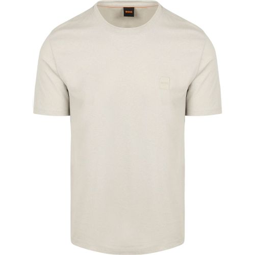 T-shirt BOSS T-shirt Tales Écru - BOSS - Modalova