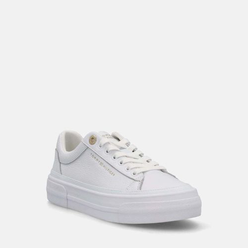 Baskets basses HILFIGER FOXING PLATFORM LEATHER - Tommy Hilfiger - Modalova