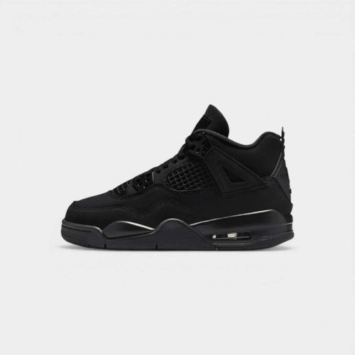 Baskets basses Jordan 4 Retro Black Cat (2025) (GS) - Nike - Modalova