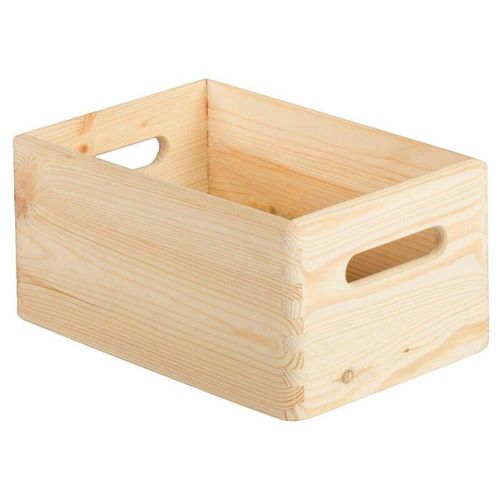 Paniers, boites et corbeilles Caisse sans couvercle en bois naturel - astigarraga - Modalova