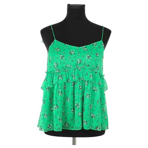 Blouses Top sans manche Mona apple print vert - Bérénice - Modalova