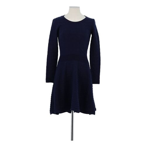 Robe courte Robe en coton bleue marine - Sandro - Modalova