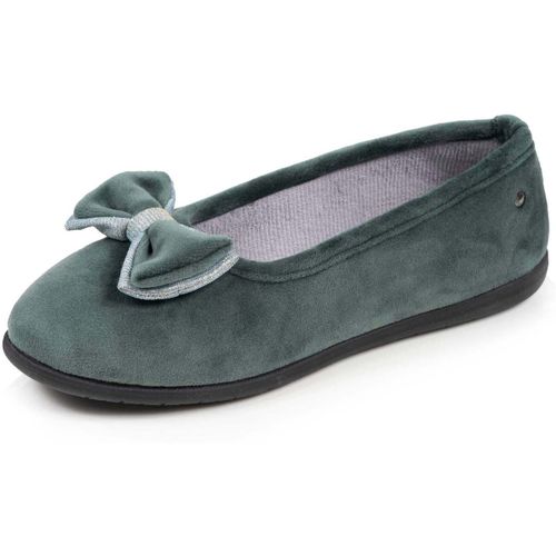 Chaussons Chaussons ballerines Sauge noeud irisé - Isotoner - Modalova