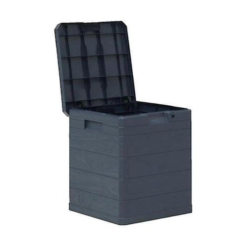 Malles, coffres de rangements Boîte de rangement 90 L Gris - VidaXL - Modalova