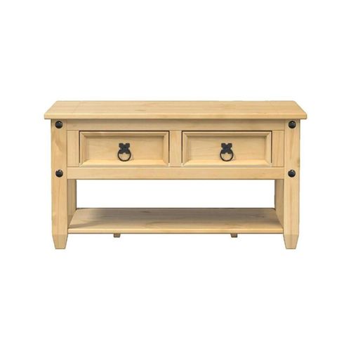 Tables basses Table basse Corona 85x50x45 cm bois de pin massif marron - VidaXL - Modalova