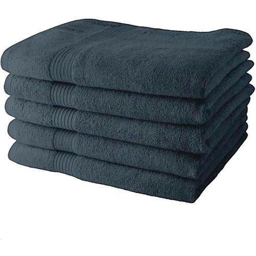 Serviettes et gants de toilette Drap de bain Essential bleu denim - Today - Modalova