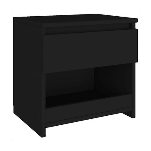 Tables de chevet Table de chevet Noir 40x30x39 cm Aggloméré - VidaXL - Modalova