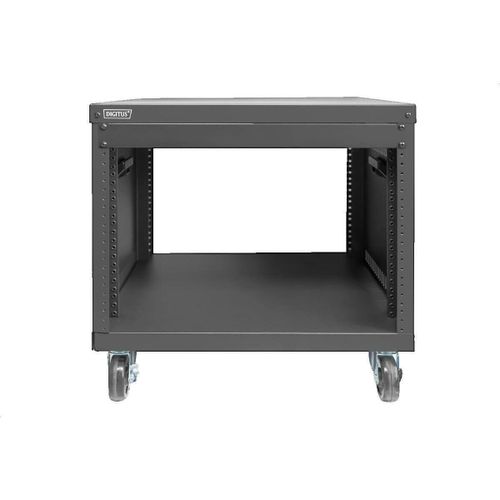 Meubles TV Rack universel 8U acier noir - Digitus - Modalova