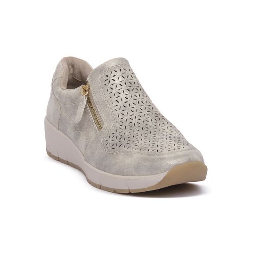 Baskets basses Jana BEIGE GOLD - Jana - Modalova