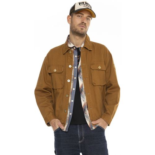 Veste Veste en serge de coton Worker Camel - Von Dutch - Modalova