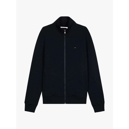 Gilet Sweat zippé marine en molleton - Eden Park - Modalova
