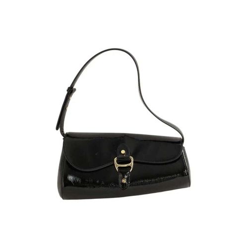 Sac a main Sac porté épaule Tasha en cuir noir - Ralph Lauren - Modalova