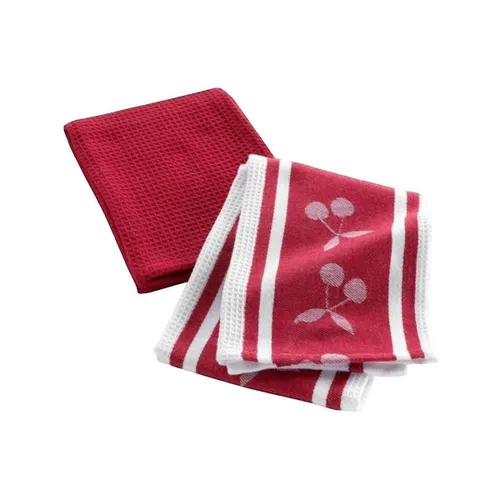 Torchons Torchon Cerise Rouge - Douceur D'intérieur - Modalova
