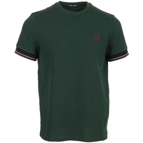 T-shirt Fred Perry Twin Tipped Cuff - Fred Perry - Modalova