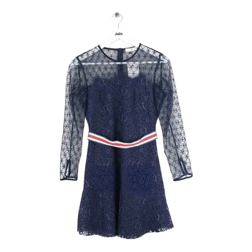 Robe courte Robe bleue marine - Sandro - Modalova