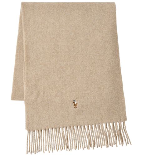 Echarpe Écharpe à franges en laine vierge - Polo Ralph Lauren - Modalova