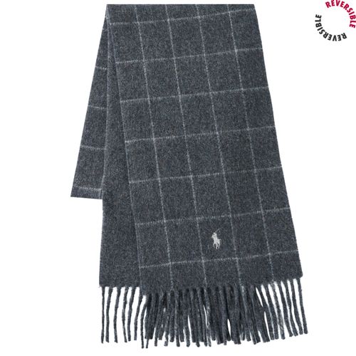 Echarpe Écharpe réversible en laine mélangée - Polo Ralph Lauren - Modalova