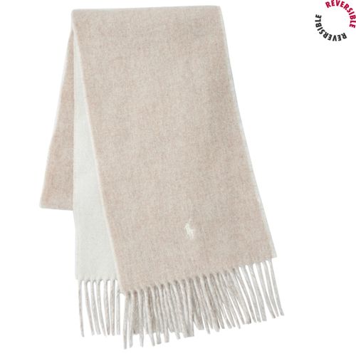 Echarpe Écharpe réversible en laine mélangée - Polo Ralph Lauren - Modalova
